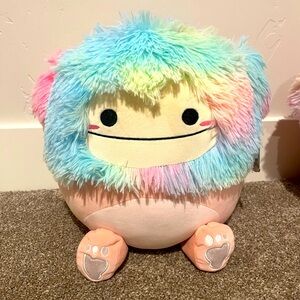 Squishmallows Diane Rainbow Bigfoot 12” BNWT